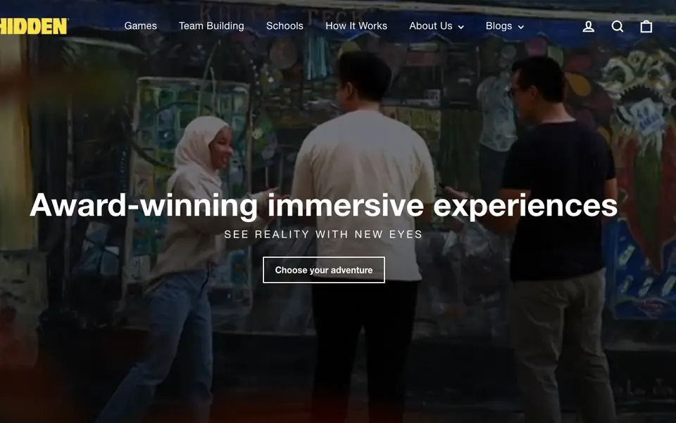 Hidden Singapore website homepage, 4 Oct 2026