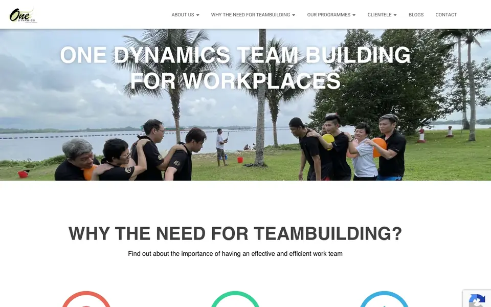 OneDYNAMICS website homepage, 4 Oct 2026
