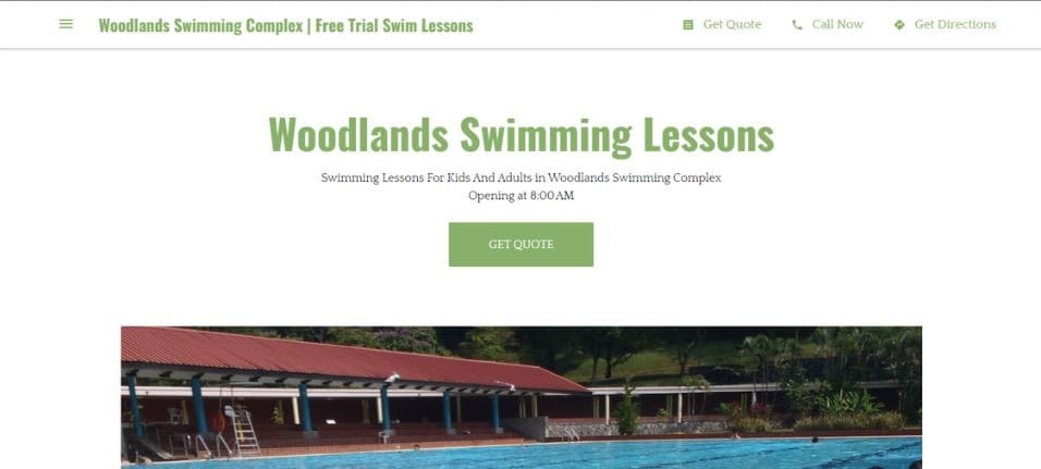 Woodlands Swim Lessons