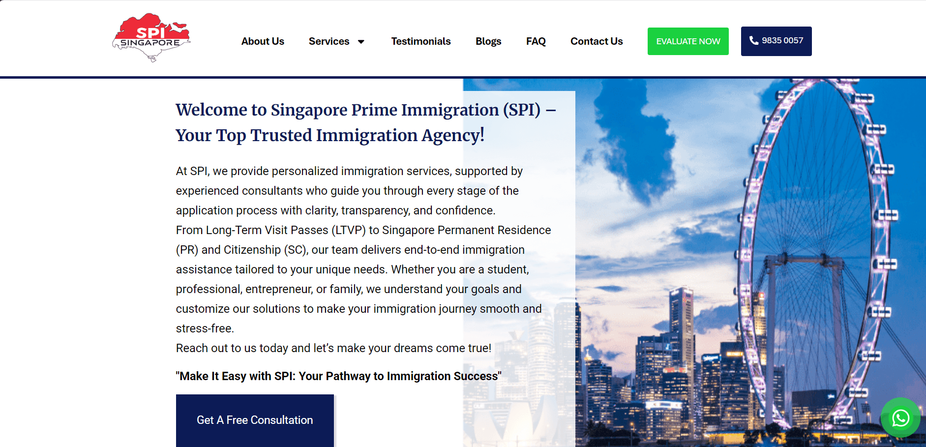 Singapore Prime Immigration Pte. Ltd.