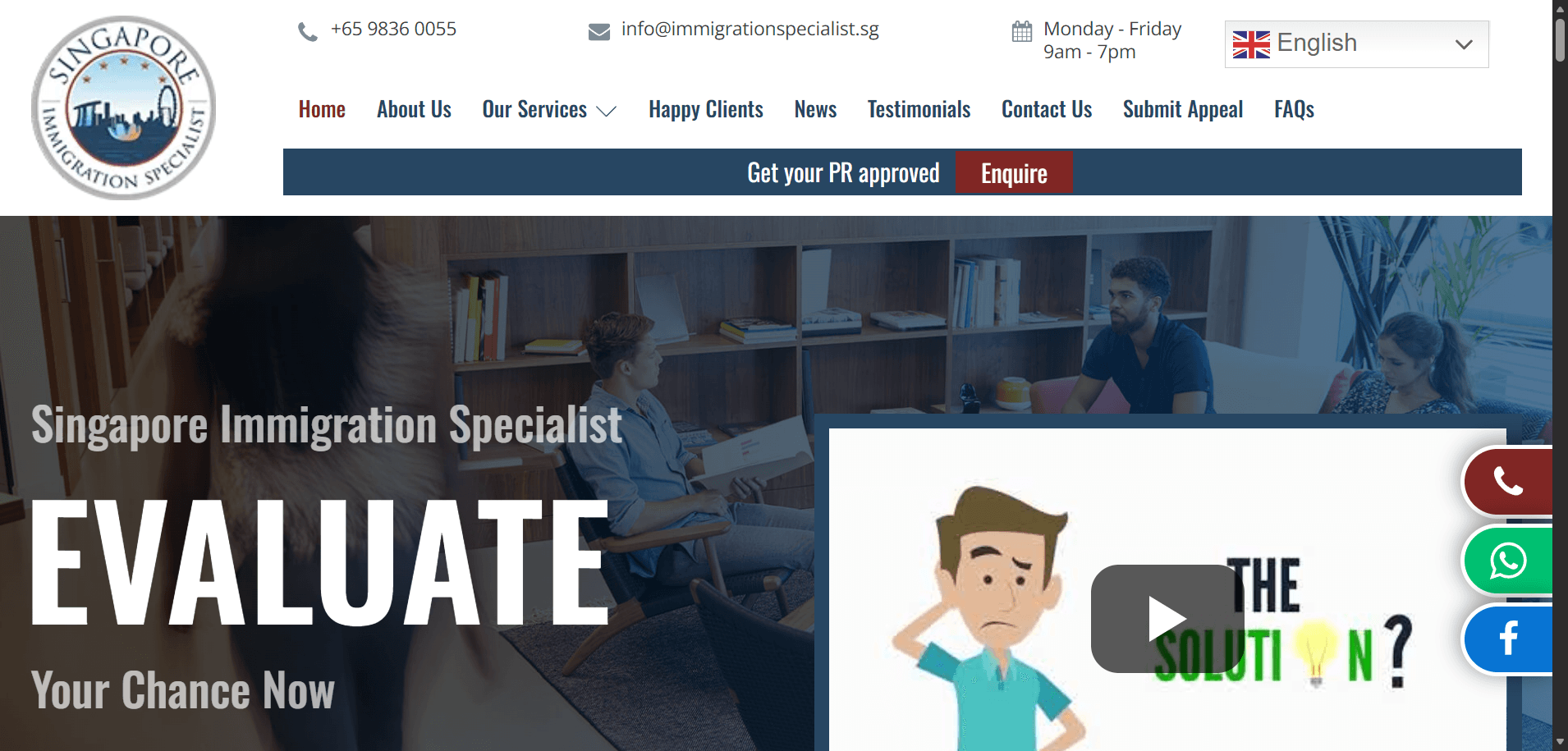 Singapore Immigration Specialist